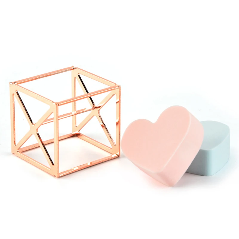 Подставка для пудры макияжа портативная держатель спонжа