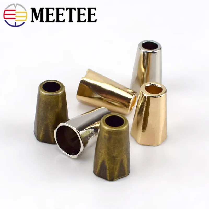 Металлическая шляпа с пряжкой Meetee 50 шт. веревка украшение для куртки застежка