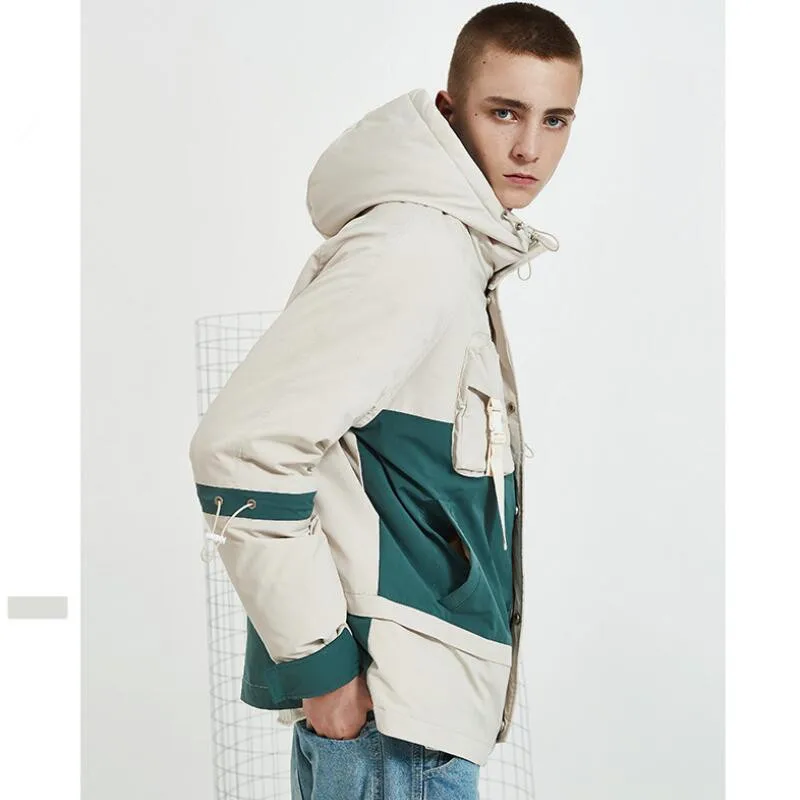 Новое поступление мужской модный короткий зимний пуховик | Мужская одежда