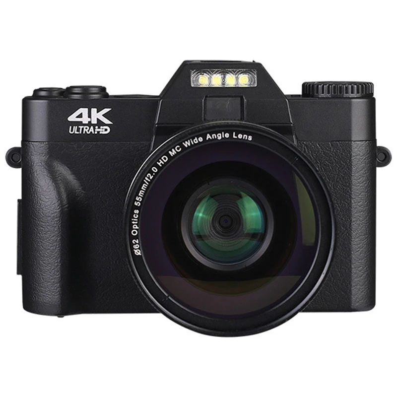 

Professional 4K Digital Camera Video Camera Camcorder UHD for YouTube WIFI Portable Handheld 16X Digital Zoom Selfie Cam