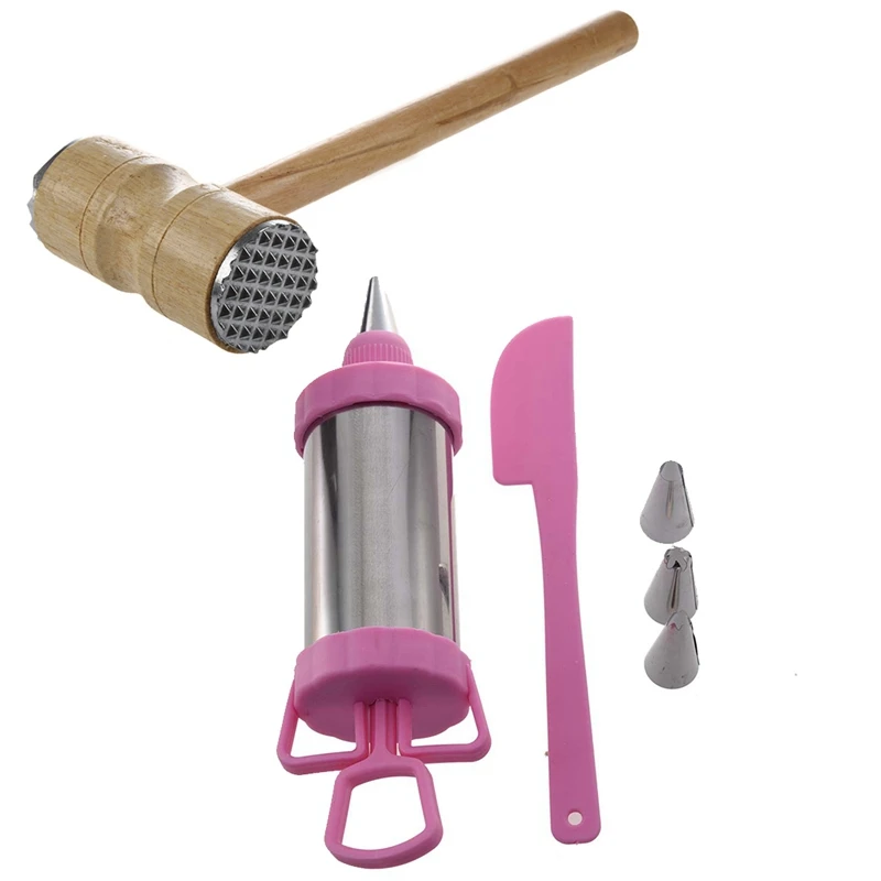 WSFS Лидер продаж 1 шт. двойная пирамидальная головка для мяса молоток и Набор