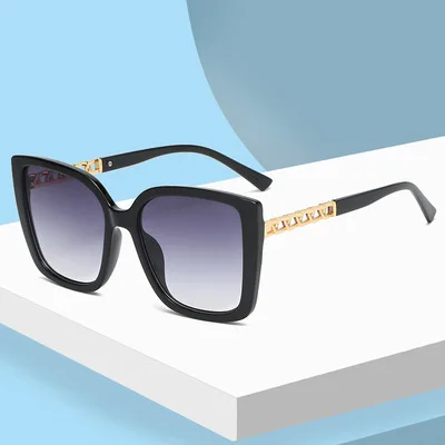 

New Fashion Sunglasses For Couples Lover Big Frame Sunglasses Ourdoor Activity Street Shooting Driving Cool-Looking 2021 Style