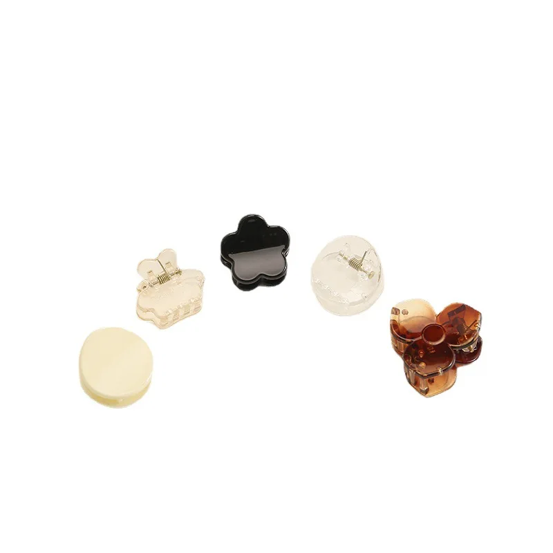 Симпатичные и милые заколки для волос из смолы с маленьким цветком медведем