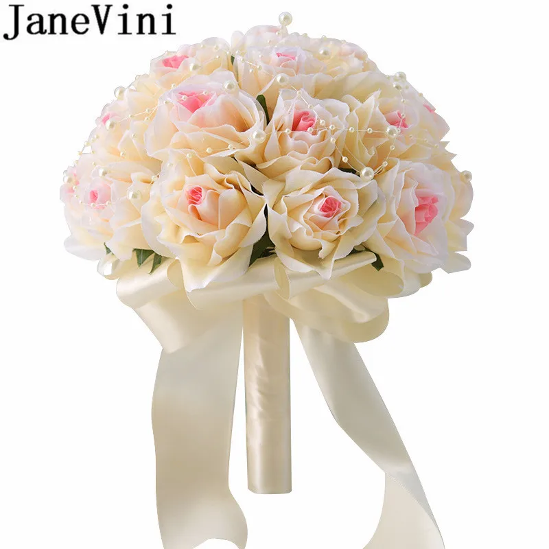 Свадебный букет из искусственных цветов красного зеленого и белого | Свадьбы