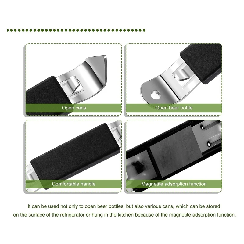 8 шт. двухсторонняя открывалка для бутылок из нержавеющей стали | Дом и сад