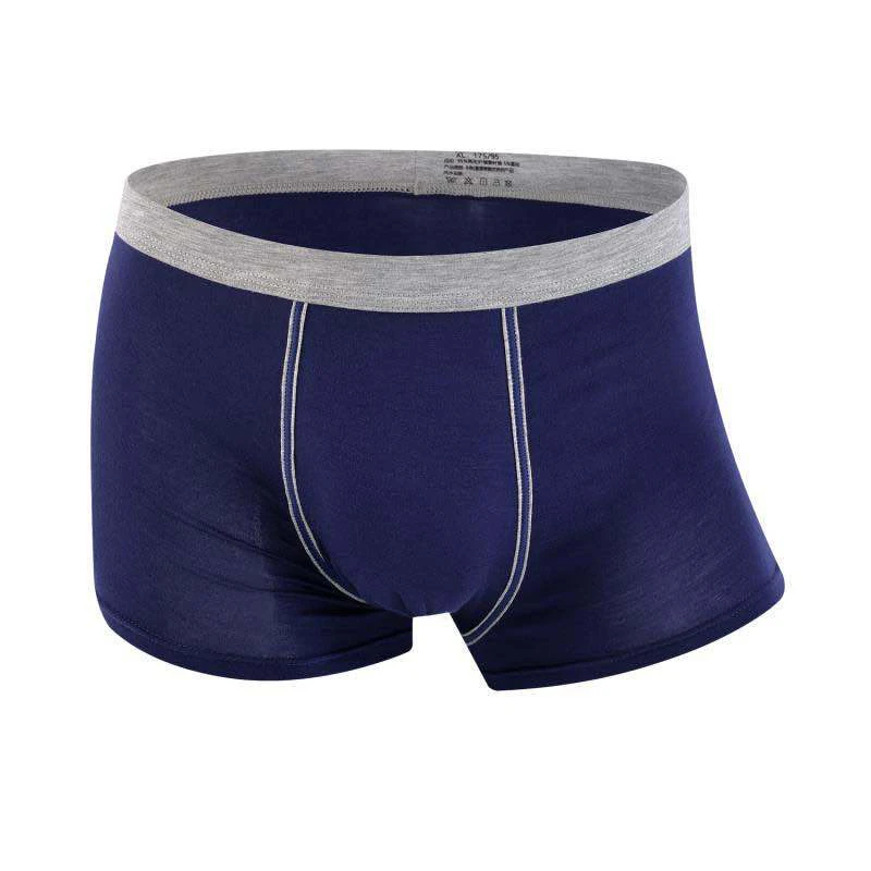 

Трусы-боксеры мужские из модала, дышащие Бесшовные шорты, нижнее белье