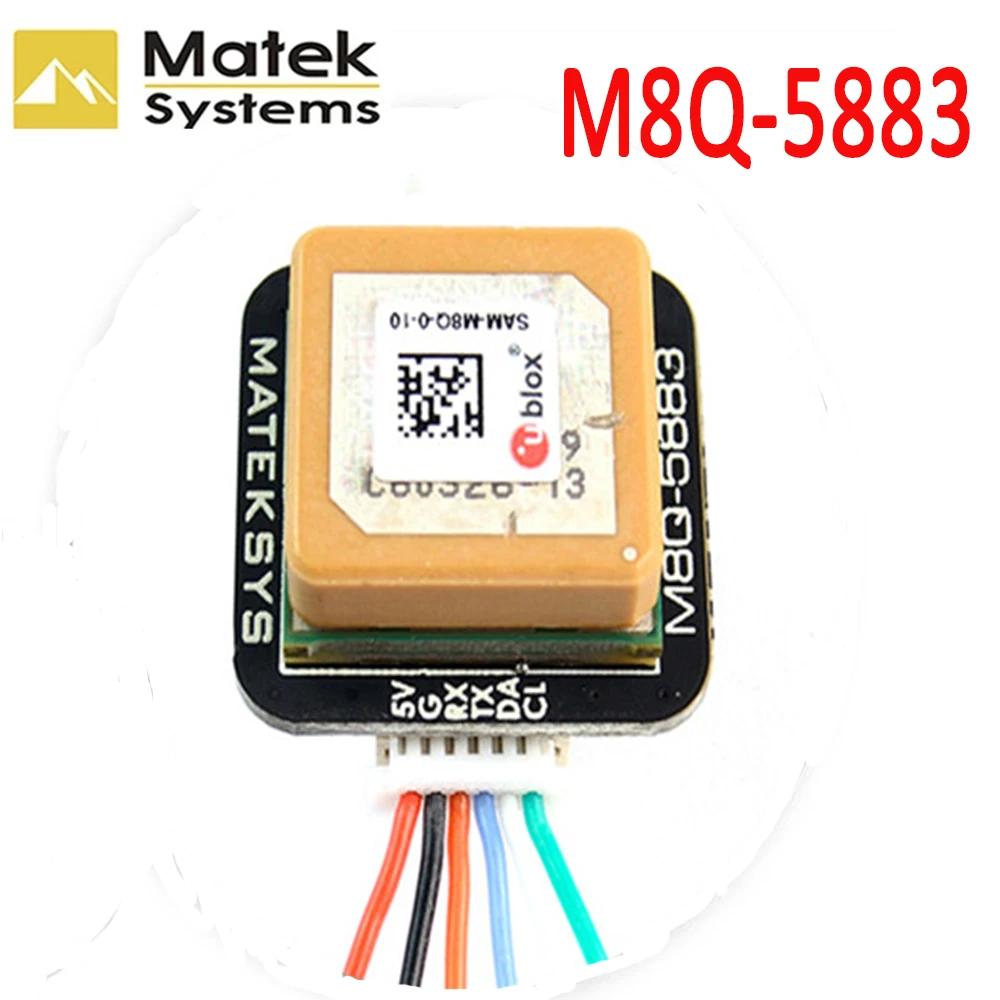 Модуль компаса Matek для радиоуправляемого дрона гоночного GPS и QMC5883L FPV|Детали