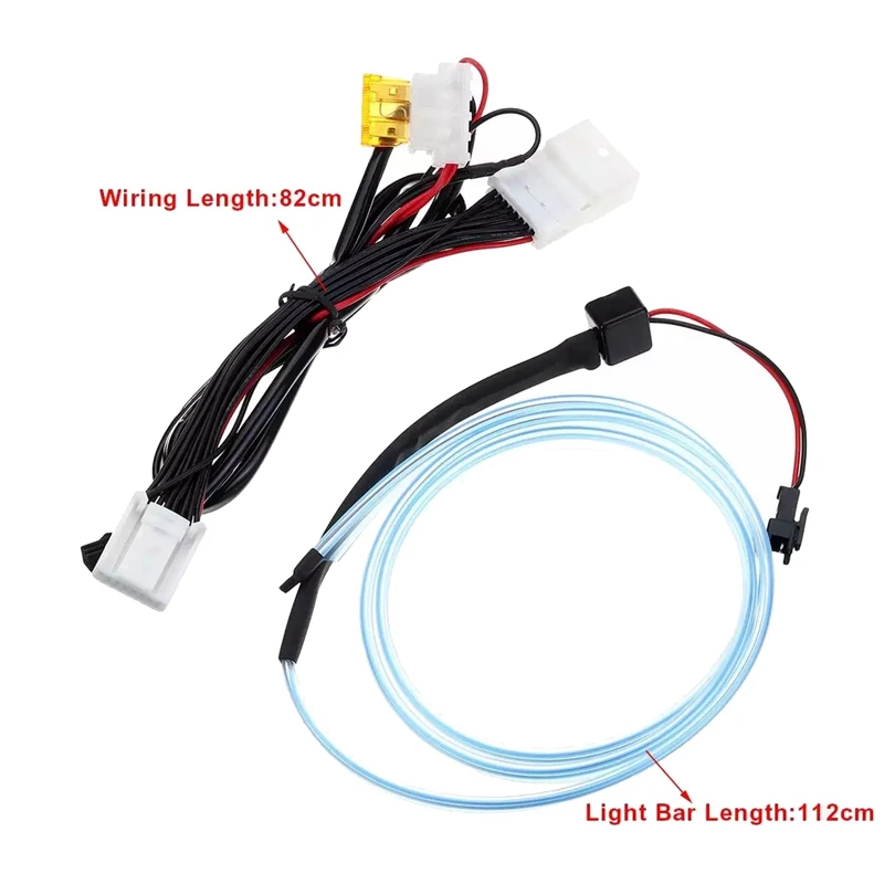 Светодиодная рамка для приборной панели салона автомобиля декоративная панель