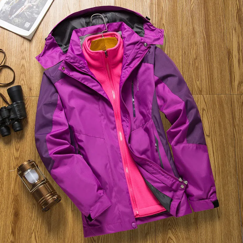 Лыжная куртка мужская водонепроницаемая теплая зимняя ветрозащитная спортивная