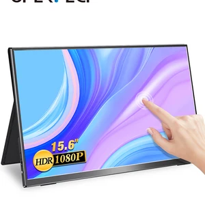 uperfect fhd 1080p touchscreen 15 6 inch portable monitor for cellphone ps4 xbox switch gaming display pc laptop lcd screen free global shipping