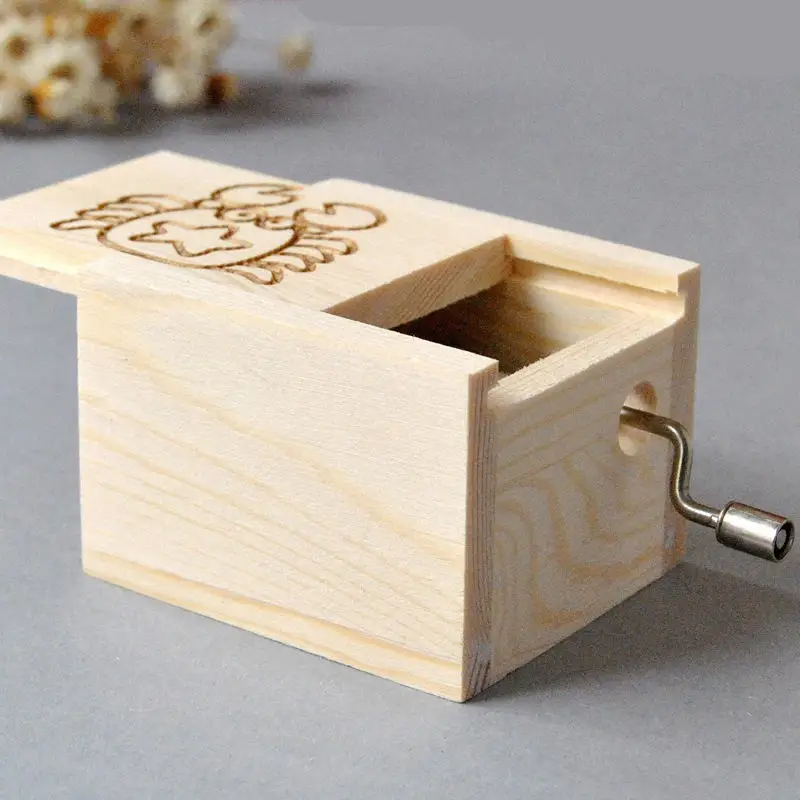 Креативные созвездия деревянная музыкальная шкатулка ремесла Козерога ручная