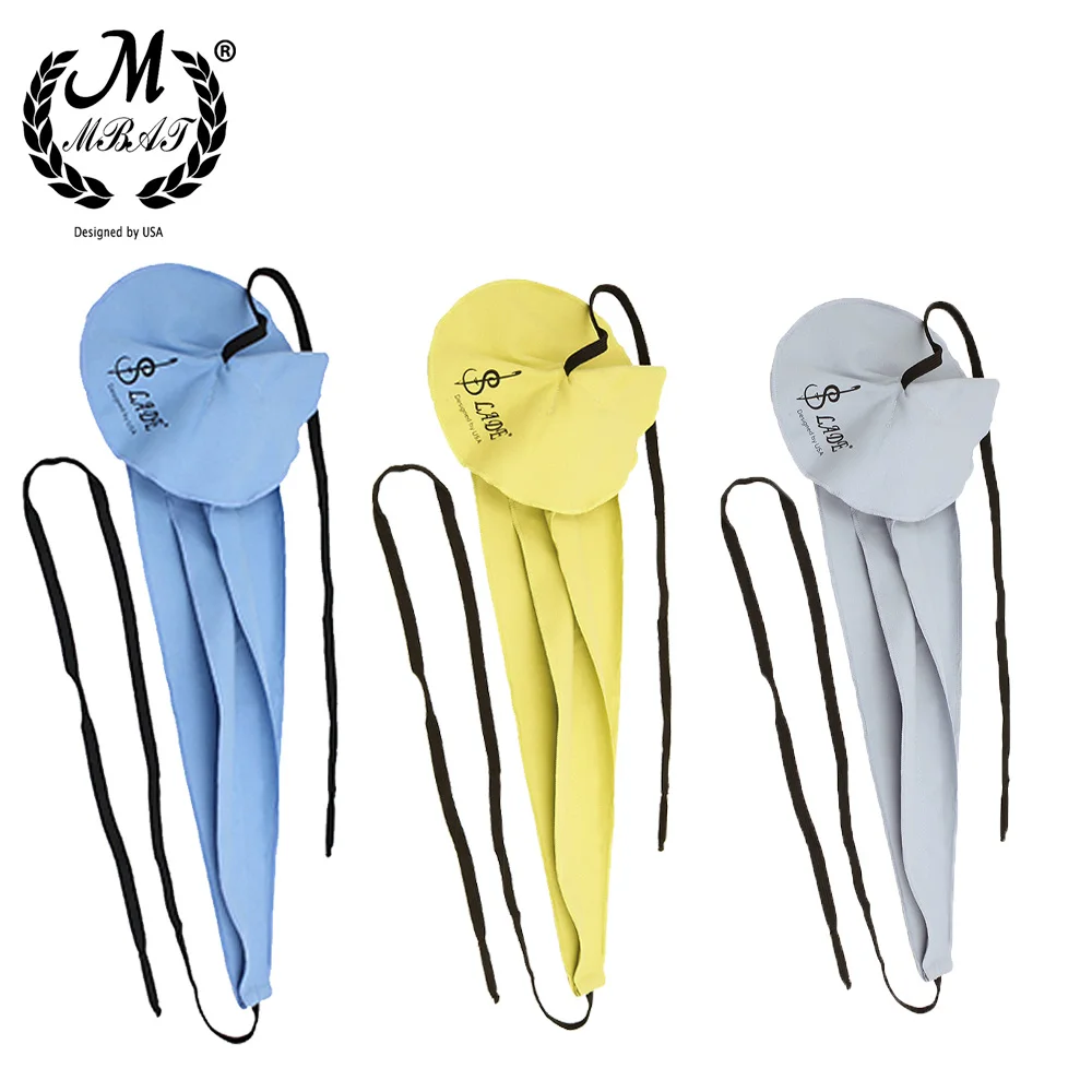 

M MBAT Saxophone Cleaning Cloth Artificial Suede Saxophone Stereo Through Strip Cleaning Cloth Woodwind Instrument Accessories