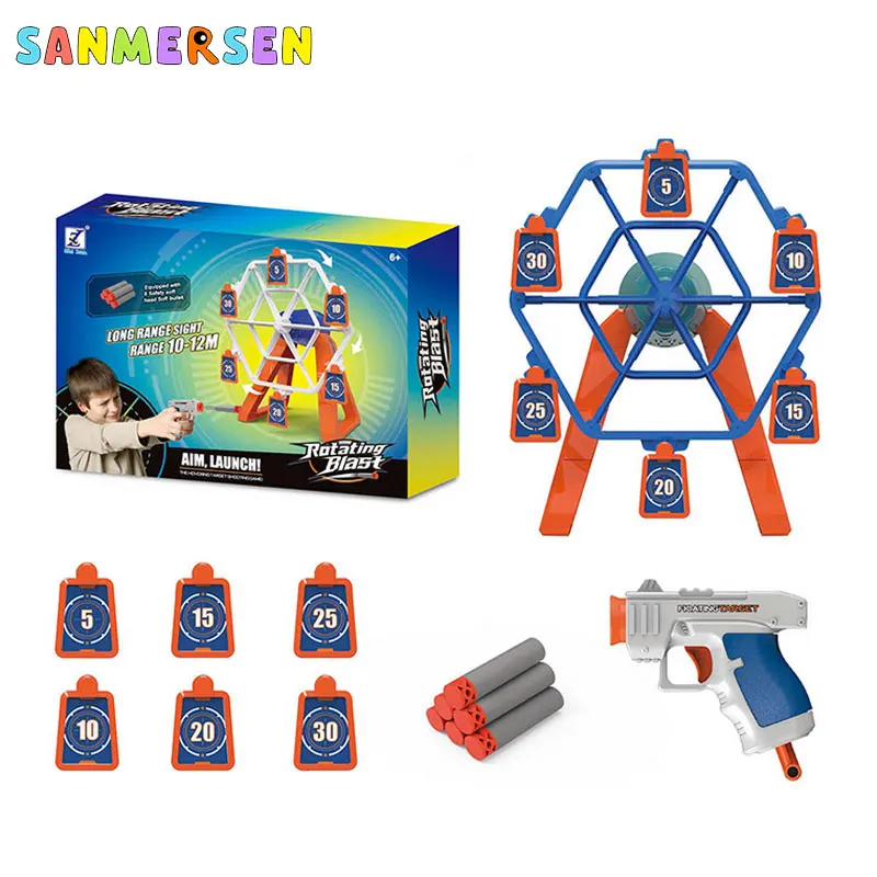 Электрический подвесное шаровое Дротика игрушечная цель Пистолеты Обучающий