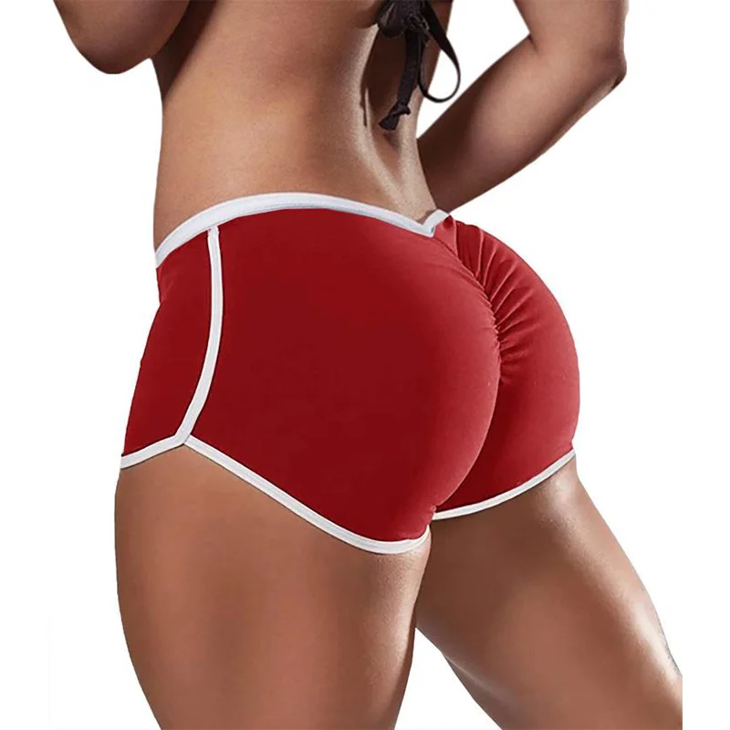 

Sexy Sports Underwear For Women's Low-waist New Panties Comfortable Hip-height Boxer Briefs Large Size Pure Color Ladies Shorts