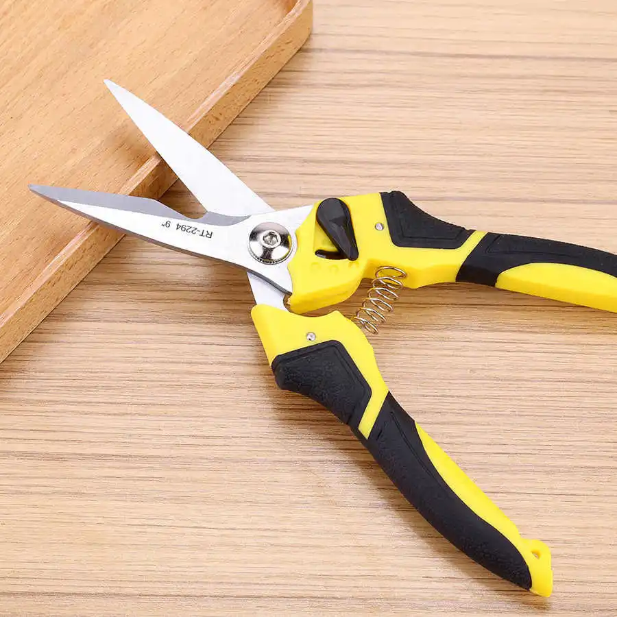 

9 inch Garden Pruning Plant Shear Pruning Scissor Stays Pruning Shear Hardened for Gardening Enthusiasts Cutting Tools