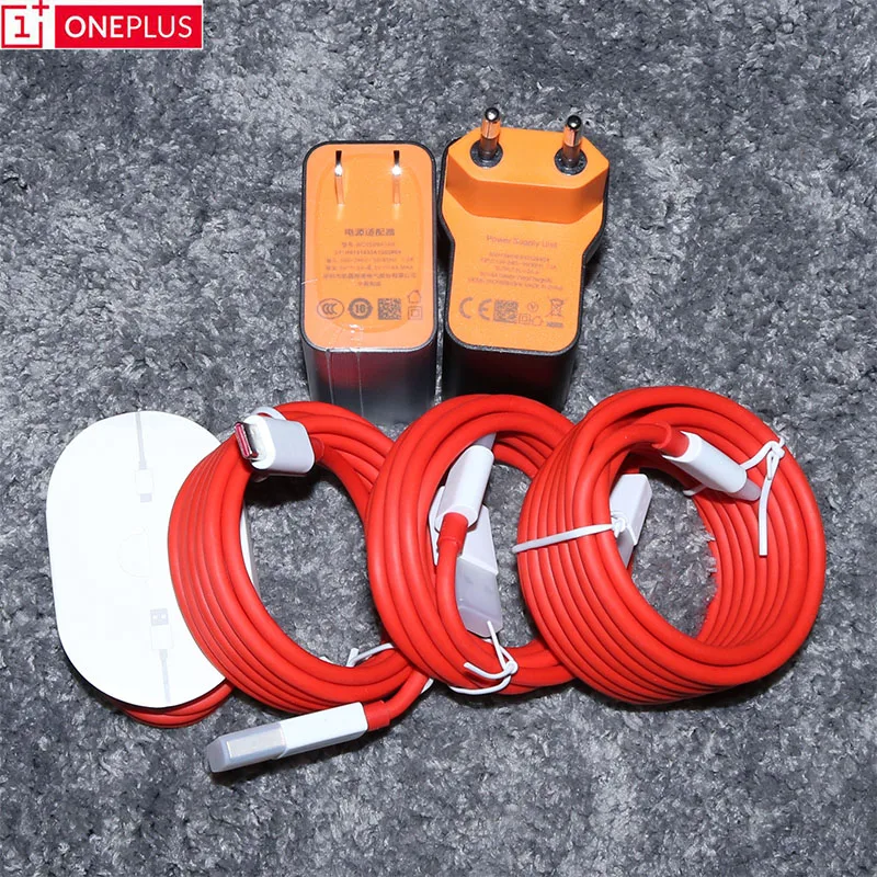 Зарядное устройство Oneplus Mclaren 5 В/6A 30 Вт черный настенный адаптер питания USB кабель