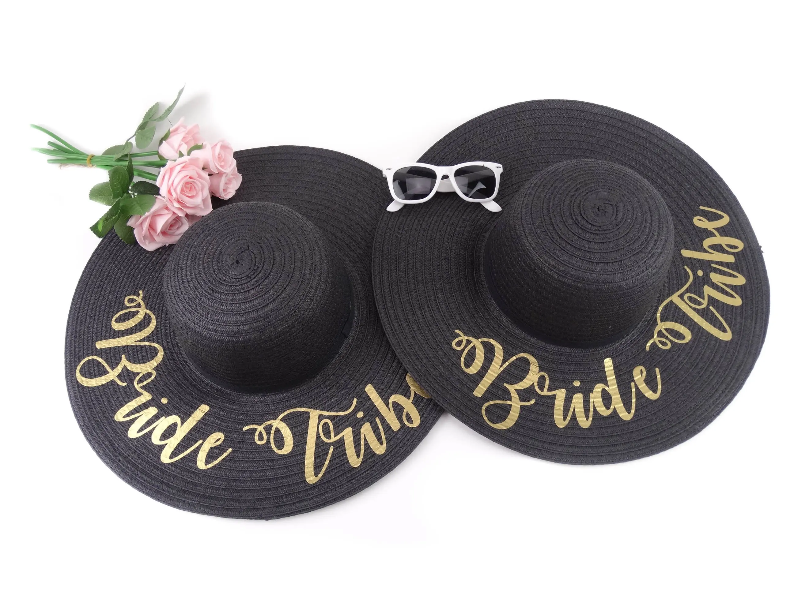 Соломенная шляпа с мягкими полями индивидуализированная шапка от солнца подарок