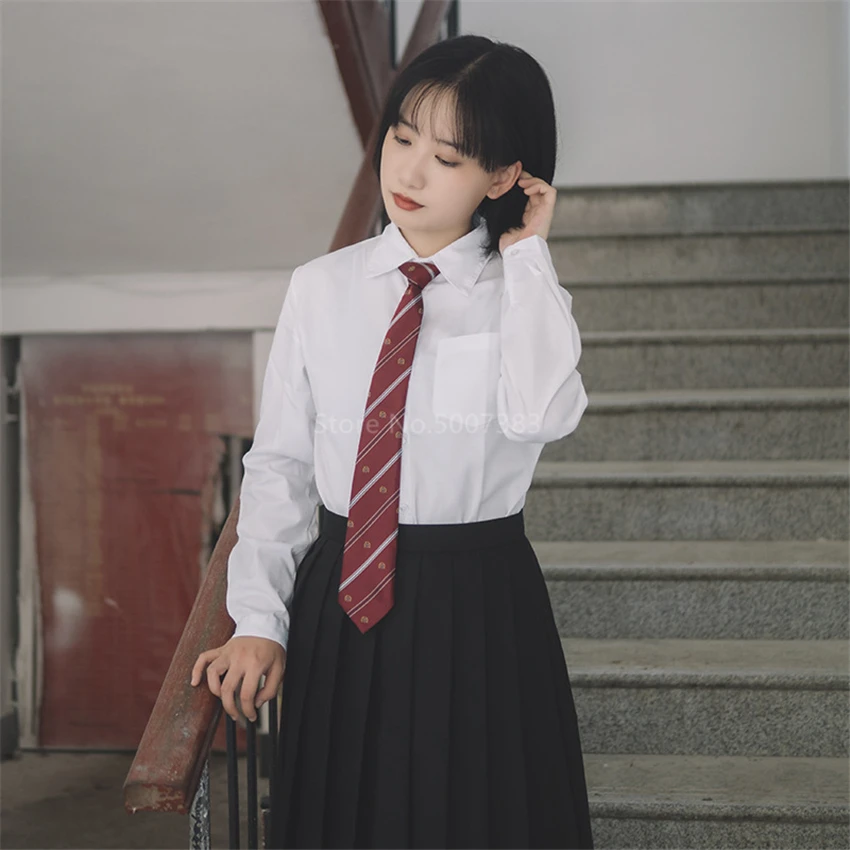 Одежда для девочек школьная форма аниме Cospaly японская длинная блуза с коротким