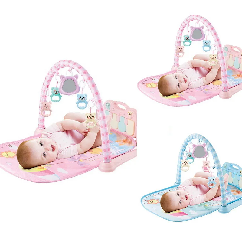 Детский игровой коврик развивающий коврик-головоломка с пианино клавиатурой