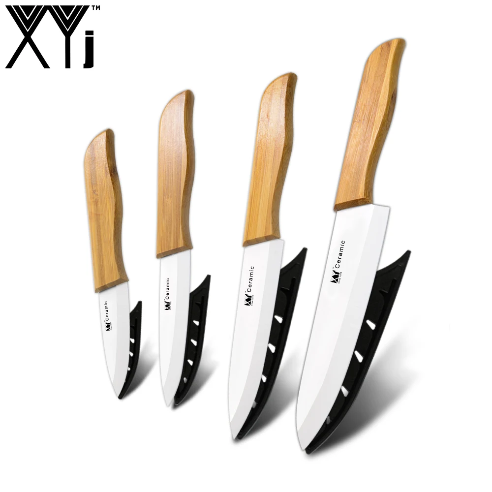 Набор керамических ножей XYj для нарезки фруктов 3 4 5 6 дюймов | Дом и сад