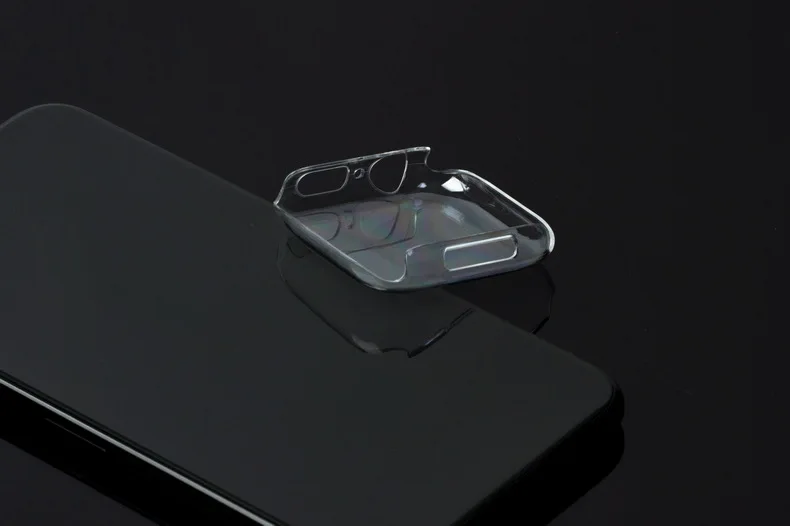 A Полный Чехол для наручных часов Iwatch, 5 4 3 2 1 38 мм 42 мм чехол для Apple Watch, версии 5 4 3 2 1 40 мм 44 TPU чехол 44 мм часы Чехол - Цвет: A