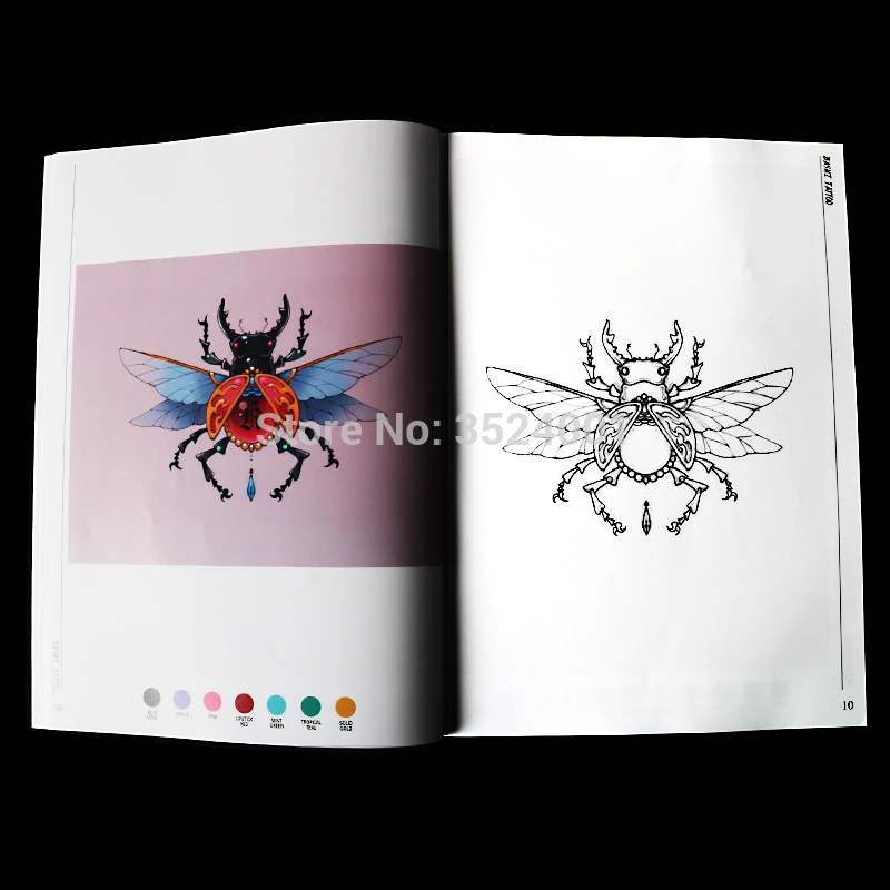 Книга для татуировок Восемь знаний 111 страниц|Аксессуары татуажа| |