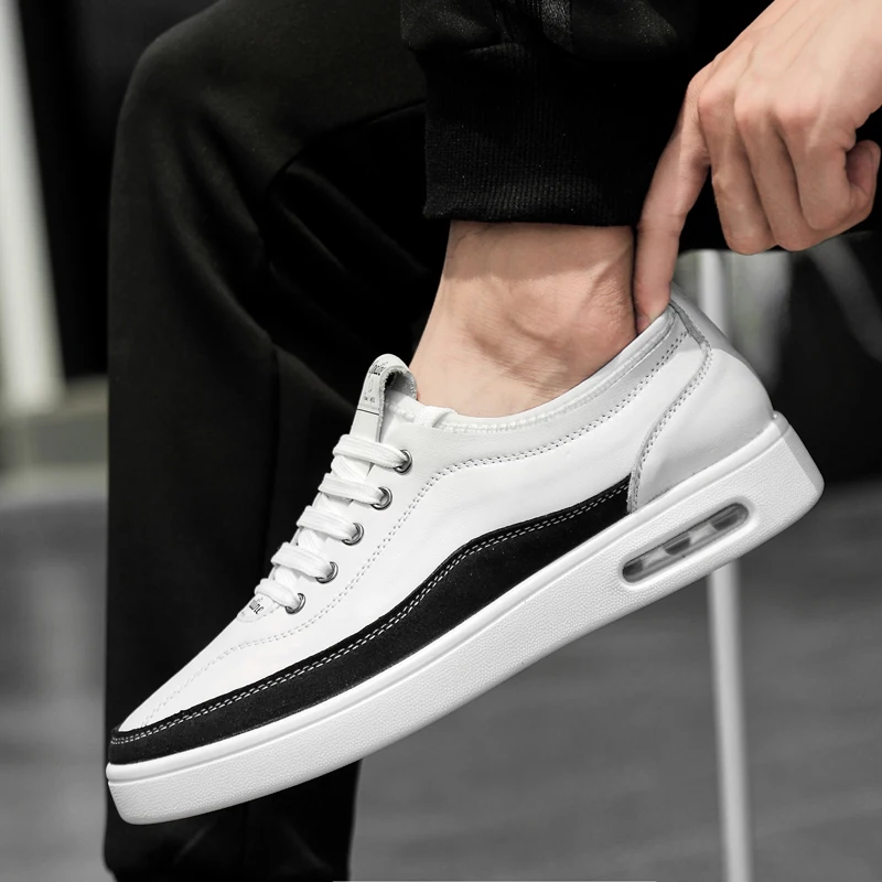 Мужская повседневная обувь из натуральной кожи модная брендовая деловая удобная