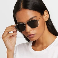 brand new square sunglasses women pilot classic fashion eyewear female gradient lens men sun glasses oculos shades