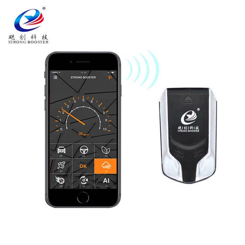 

bluetooth easy operation plug and play electronic throttle controller improve throttle response booste chiptruning car speed up