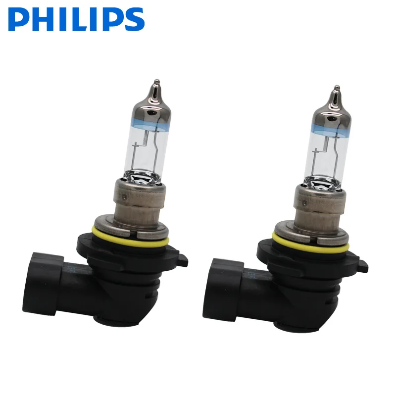 2 шт. автомобильные галогенные лампы Philips HB4 9006 12 В 55 Вт P22d X treme Vision 100%|Лампы для