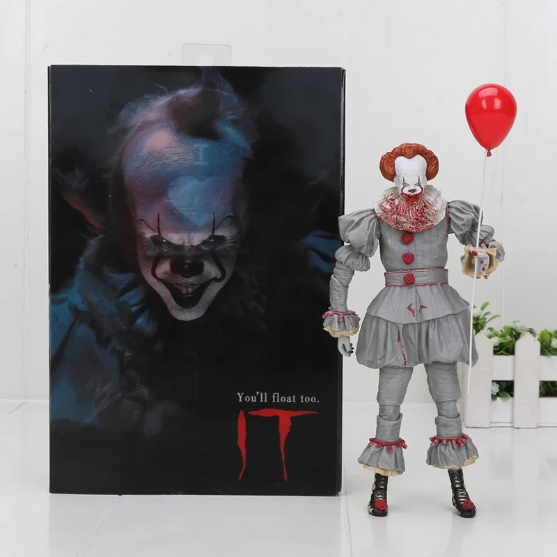Бургундия NECA фильм ужасов Coraline& the Secret NATHAN DRAKE Street Freddy Pennywise Джокер клоун ПВХ фигурка Коллекционная модель игрушки - Цвет: Бургундия
