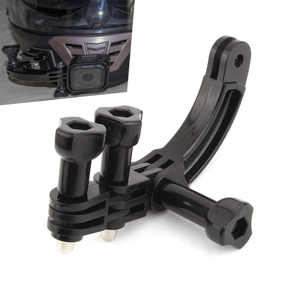 Штатив для видеокамер GoPro Шлем героя с изогнутым удлинителем и поворотным