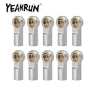 YEAHRUN 10 шт. соединительные шаровые концы из металлического сплава M4 для AXIAL SCX10 D90 Tamiya CC01 110 аксессуары для радиоуправляемого гусеничного автомобиля грузовика
