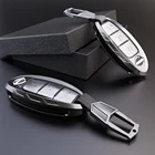 Чехол для автомобильных ключей, из сплава цинка для Nissan Qashqai J10 J11 X-Trail t31 t32, Tiida Pathfinder, Murano Note, Juke
