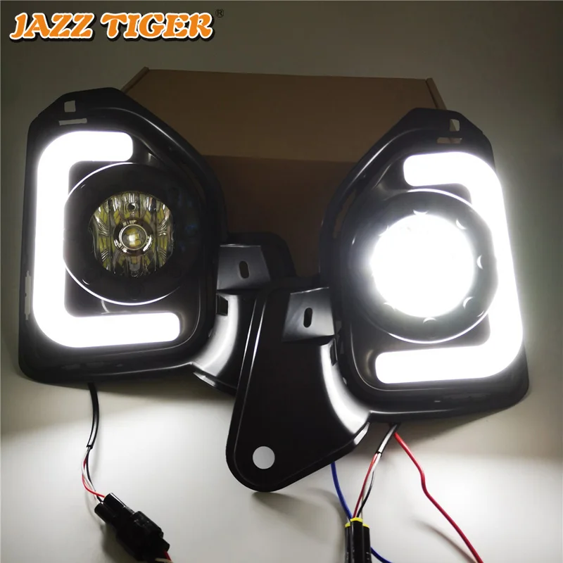 2 шт. светодиодный для Toyota Hiace 2014 2015 2016 2017 2018 с указатель поворота 12V АБС-пластик