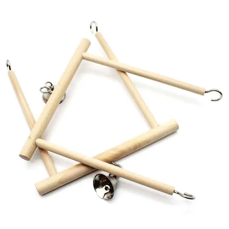 1 шт. игрушка для укуса попугая натуральный основной цвет подставка из твердой