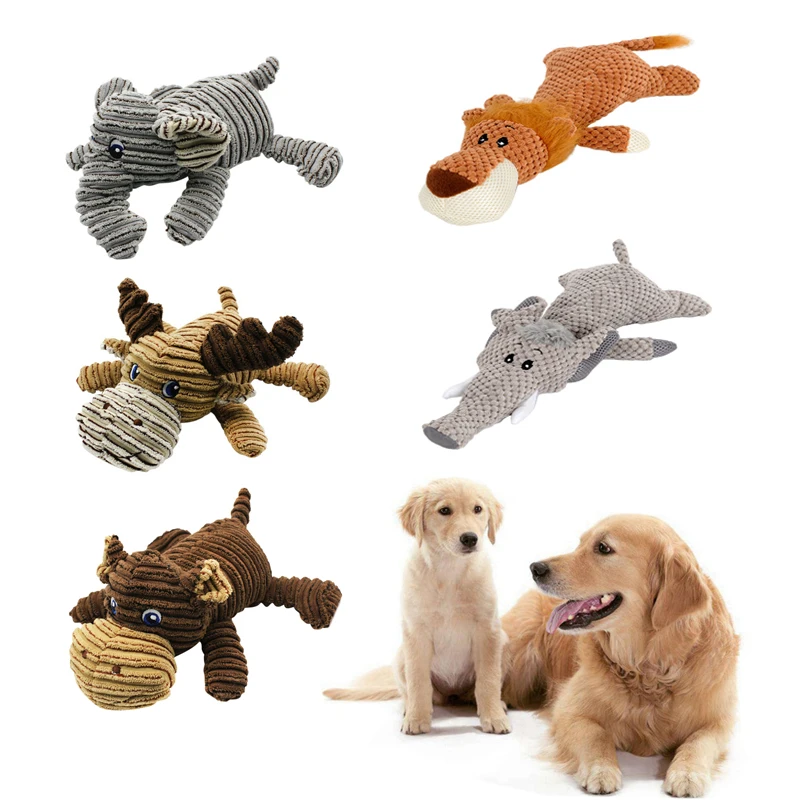 

Милый пискливый щенок собака игрушки аксессуар из флиса в форме животного скрипучий кукла для товары для собак интерактивные электронные и...