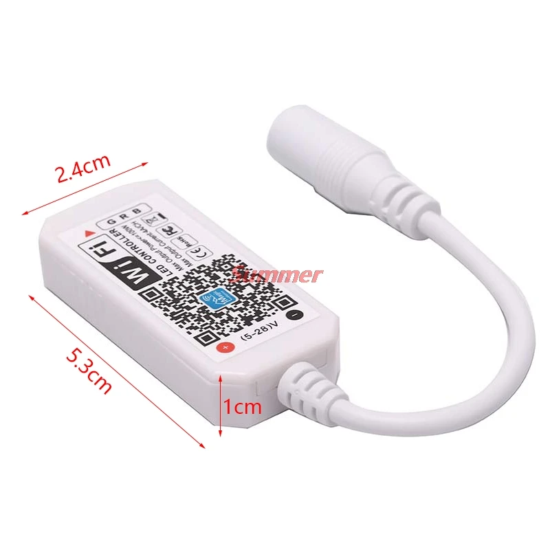 

New LED WiFi Controller Smart Voice Controller Remote RGB/RGBW For Strip Light