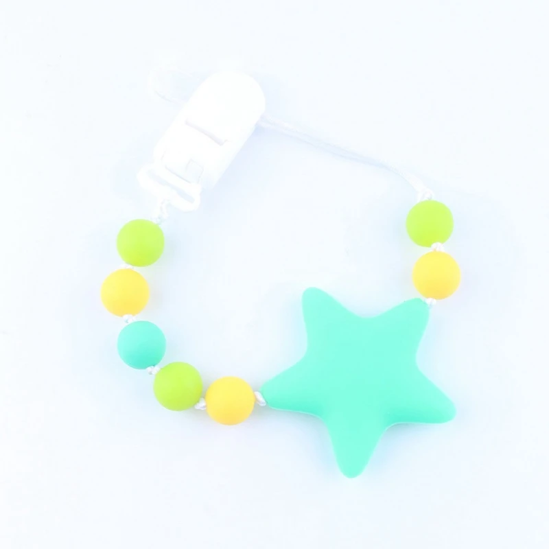 Силиконовые зажимы для соски и прорезывателя прорезывания зубов|Соска-пустышка|