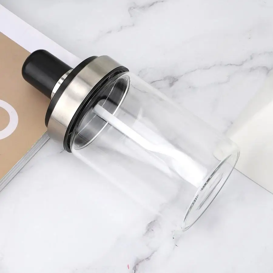 Банки для хранения пищевых продуктов прозрачная стеклянная приправа соль перец