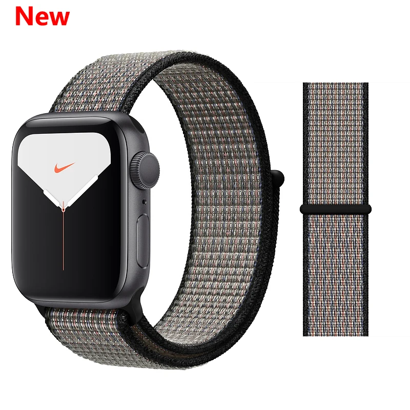 Royal Pulse Спортивный ремешок-петля для apple watch 4, 5, 3, 44 мм, 40 мм, correa, 42 мм, 38 мм, iwatch, браслет, дышащий, apple, Аксессуары для часов - Цвет ремешка: Royal Pulse