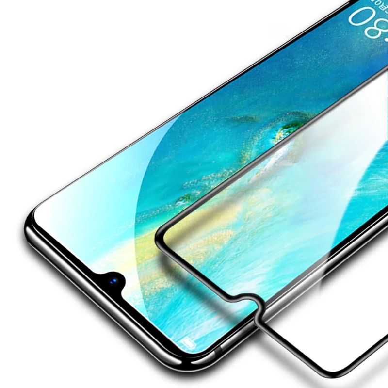Mate 20 Закаленное стекло протектор для HUAWEI mate 20lite экран Protecive es лист черный и