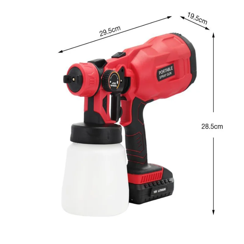 

Portable Electric Spray Gun Large Capacity 550W 18V Tools For Home For Garden For Painting Sprayer Gun Airbrush
