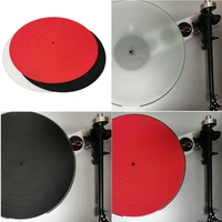 turntable platter mat audiophile grade silicone rubber design universal to all lp vinyl record players phonograph