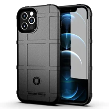 Shockproof Armor Case For iPhone 12 pro max Silicone Phone Back Cover for Apple iPhone 12 mini