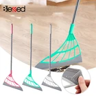 Многофункциональная волшебная щетка метла выдавливаемая силиконовая Швабра для мытья полов инструменты для очистки окон скребок для домашних животных антипригарные подметания