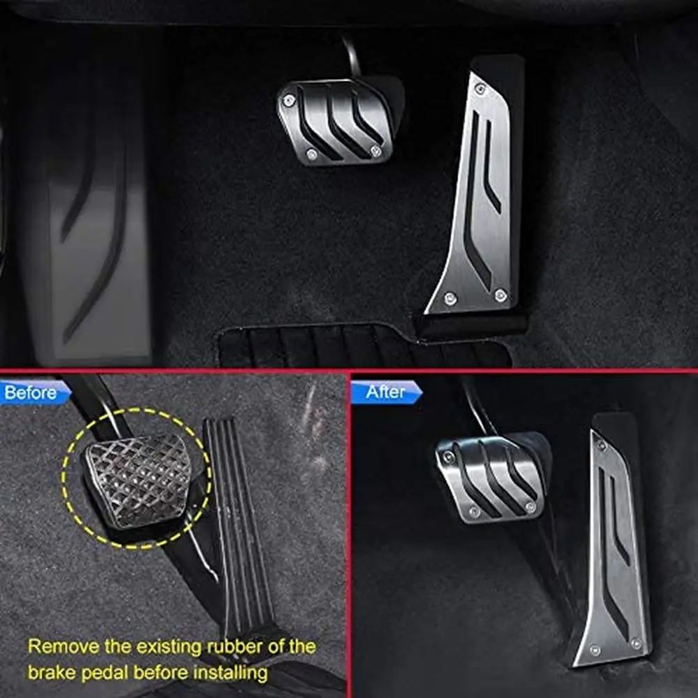 Педаль тормоза акселератора для BMW 1 2 3 4 5 6 7 серии X3 X4 X5 X6(F16) F30 G20 G30 ножной упор