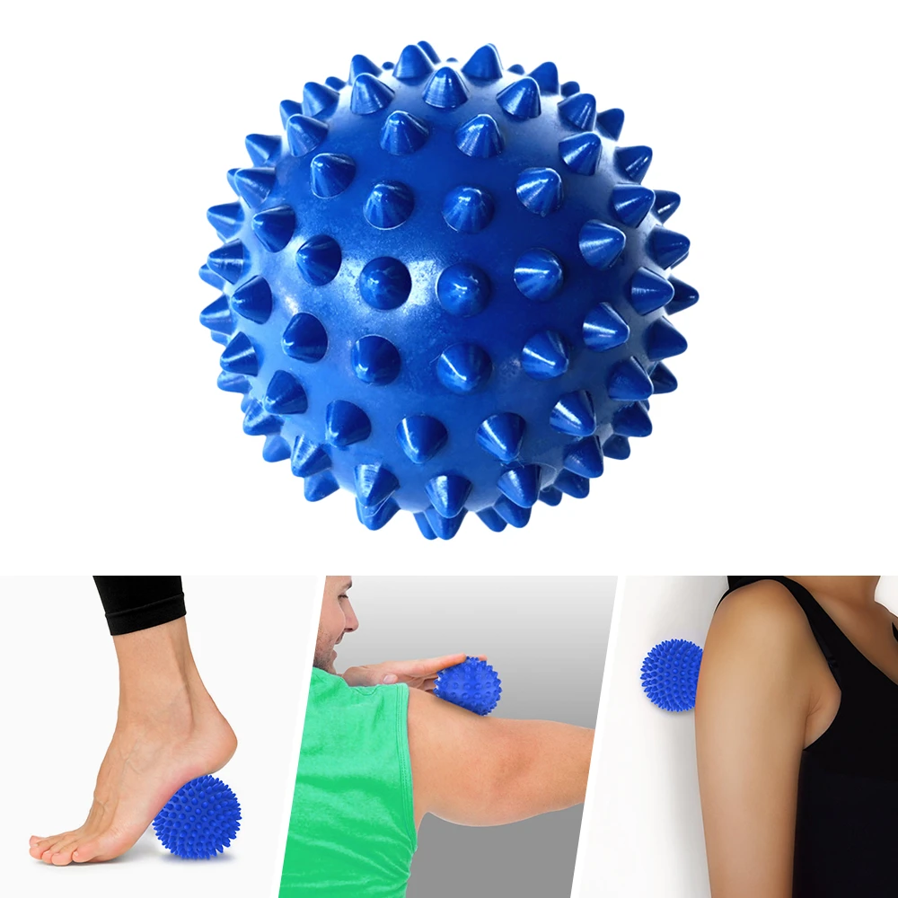 

Pilates Ball Yoga Massage Balls Set Double Peanut Spiky Ball Fitness Exercise Sports Yoga Ball Muscle Therapy Balls Set
