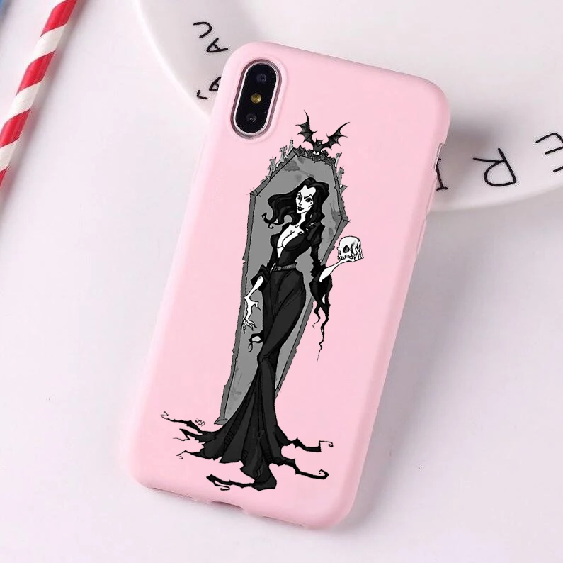 22921 Среда Addams семейный цветной Мягкий силиконовый чехол для телефона iphone 6/6s, 6 Plus/6s Plus, 7/8, 7 Plus/8 Plus, X, XS, XR, XSMax - Цвет: 22921