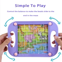 new children 3d maze educational toy baby balance ball maze board puzzle montessori maze balance game popular toys gift for kids